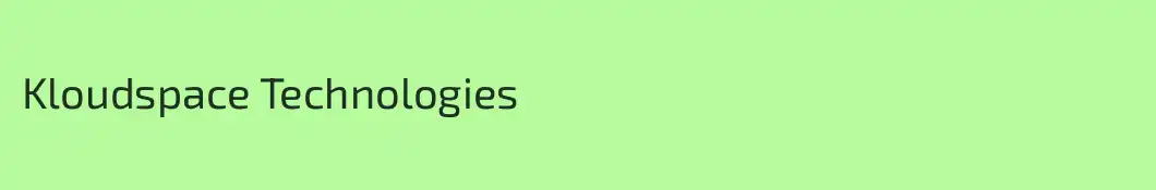 Kloudspace Technologies